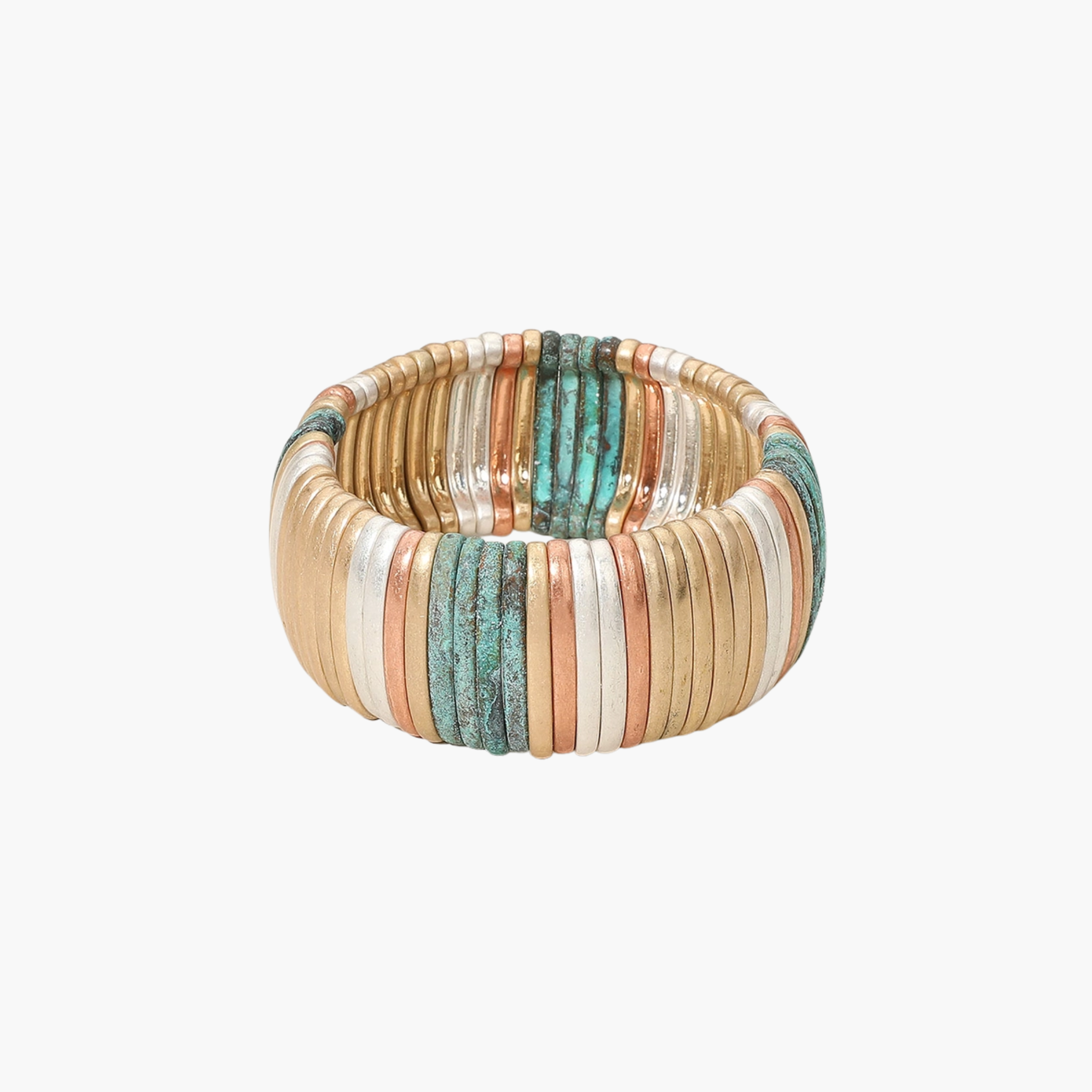 Metal Bar Stretch Bracelet