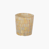 Gold Mosaic Tealight Holder
