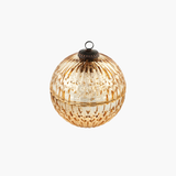 Champagne Mercury Ornament Candle