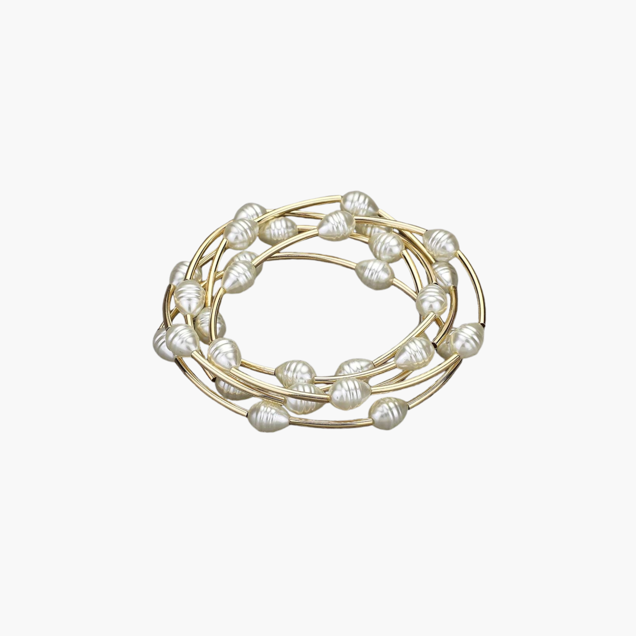 Pearl Beaded Stretch Bracelets