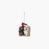 Mice Under the Mistletoe Ornament