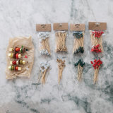 Bamboo Skewers with Tree Shaped Handles