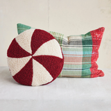 Sherpa Peppermint Pillow