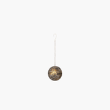 Metal Ball Ornament with Cut-Outs