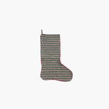 Smocked Stocking w Embroidered Beads