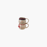 Stackable Snowman Mugs