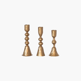 Hand-Forged Brass Taper Holders