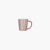 Red, Aqua & Cream Coffee Mug
