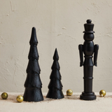 Sm Black Wood Christmas Tree