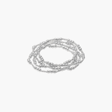 Mixed Metal Ball Beaded Bracelet