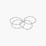 Mixed Metal Ball Beaded Bracelet