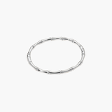 Silver Bamboo Bracelet