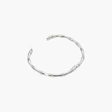Silver Bamboo Bracelet