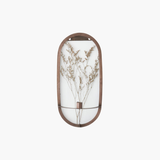 Oval Dried Floral  Taper Holder