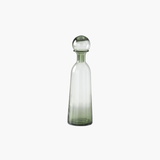 Green Glass Vases w/Stopper