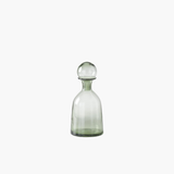Green Glass Vases w/Stopper