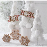 Gingerbread Snowflakes
