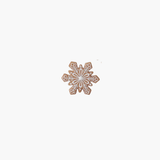 White Icing Gingerbread Snowflake