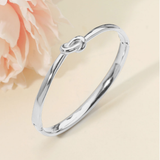 Stainless Steel Knot Bangle
