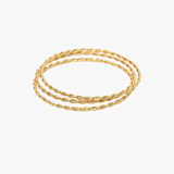 Twisted Stackable Multi Layered Bracelets