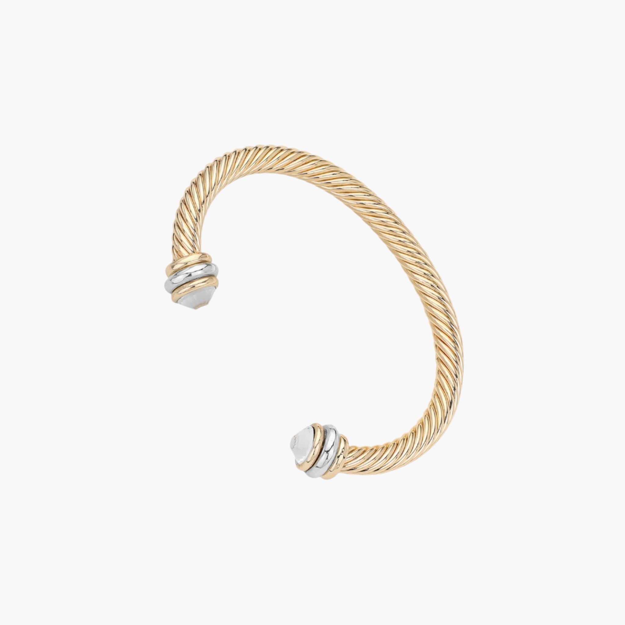 Twisted Rope Cuff Bracelet