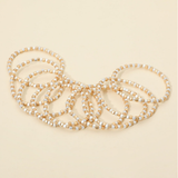 Mini Metallic Beaded Bracelet
