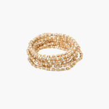 Mini Metallic Beaded Bracelet