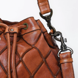 Crisscross Bucket Bag