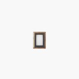 Black Rivet + Wood Frame