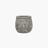Planter w/ Debossed Circles