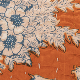 Kantha Stitch & Chambray Pillow