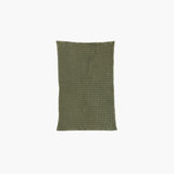 Green Stonewashed Waffle Weave Tea Towel