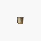 Antique Gold Scalloped Planters