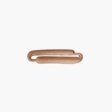 Oak Wood Abstract Shaped Serving Dish, Natural