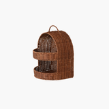 2-Tier Rattan Basket