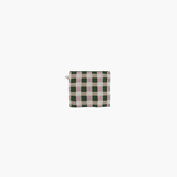 Green Checkered Knit Dish Cloth
