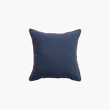 Botanical Velvet Pillow w Eyelash Fringe
