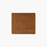 Caramel Velvet Kantha Stitch Throw