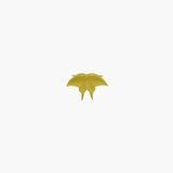 Yellow Ceramic Butterfly Shaped Dish