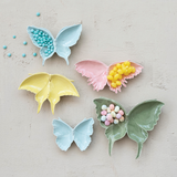 Green Ceramic Butterfly Shaped Dish