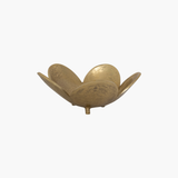 Gold Flower Shaped Bowl