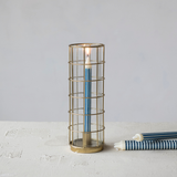 Gold Metal Cage Hurricane