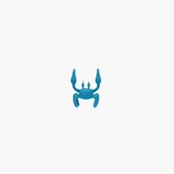 Silicone Crab Lid/Spoon Holder