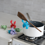 Silicone Crab Lid/Spoon Holder
