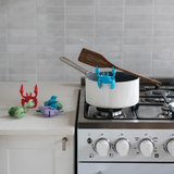 Silicone Crab Lid/Spoon Holder