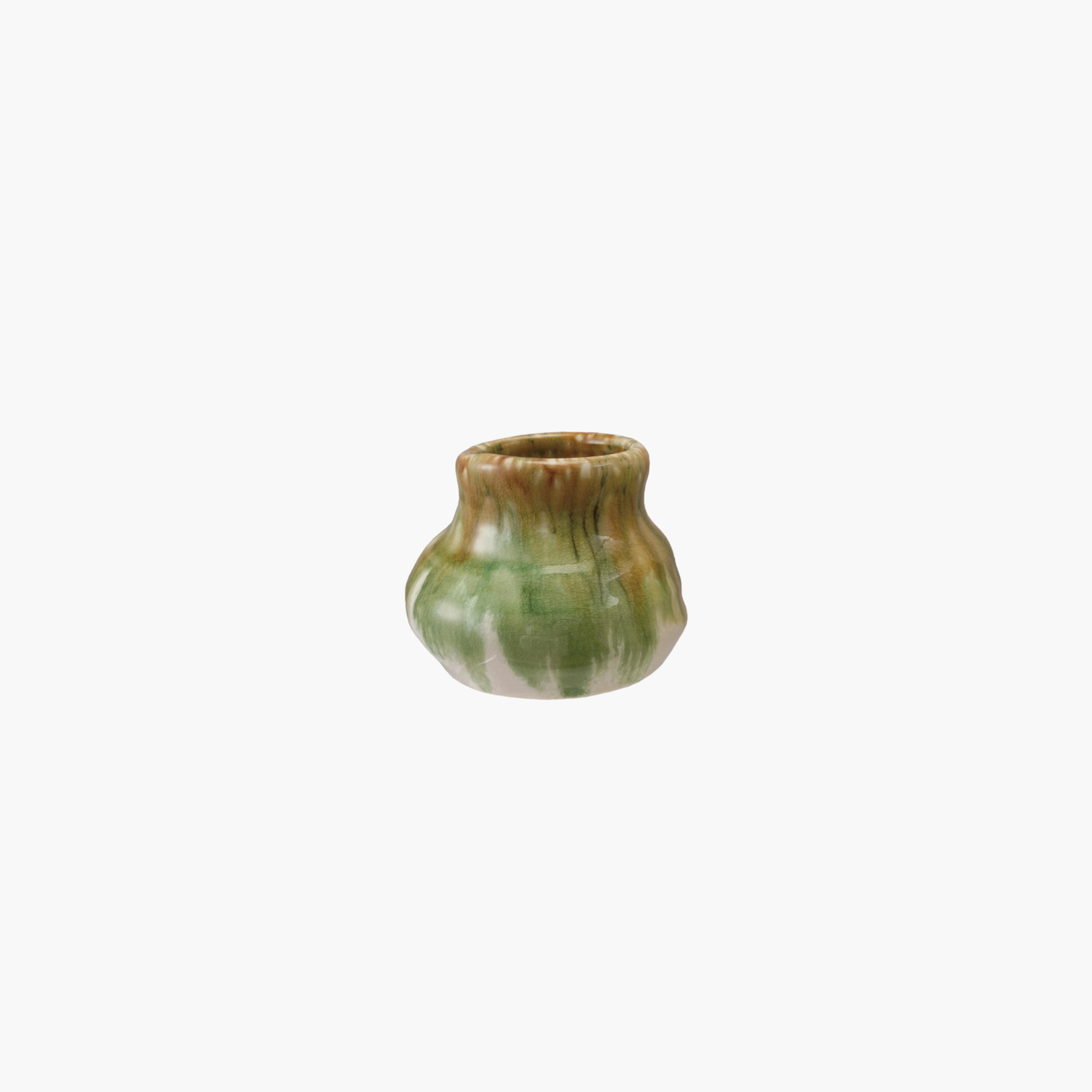 Green Organic Shaped Vases