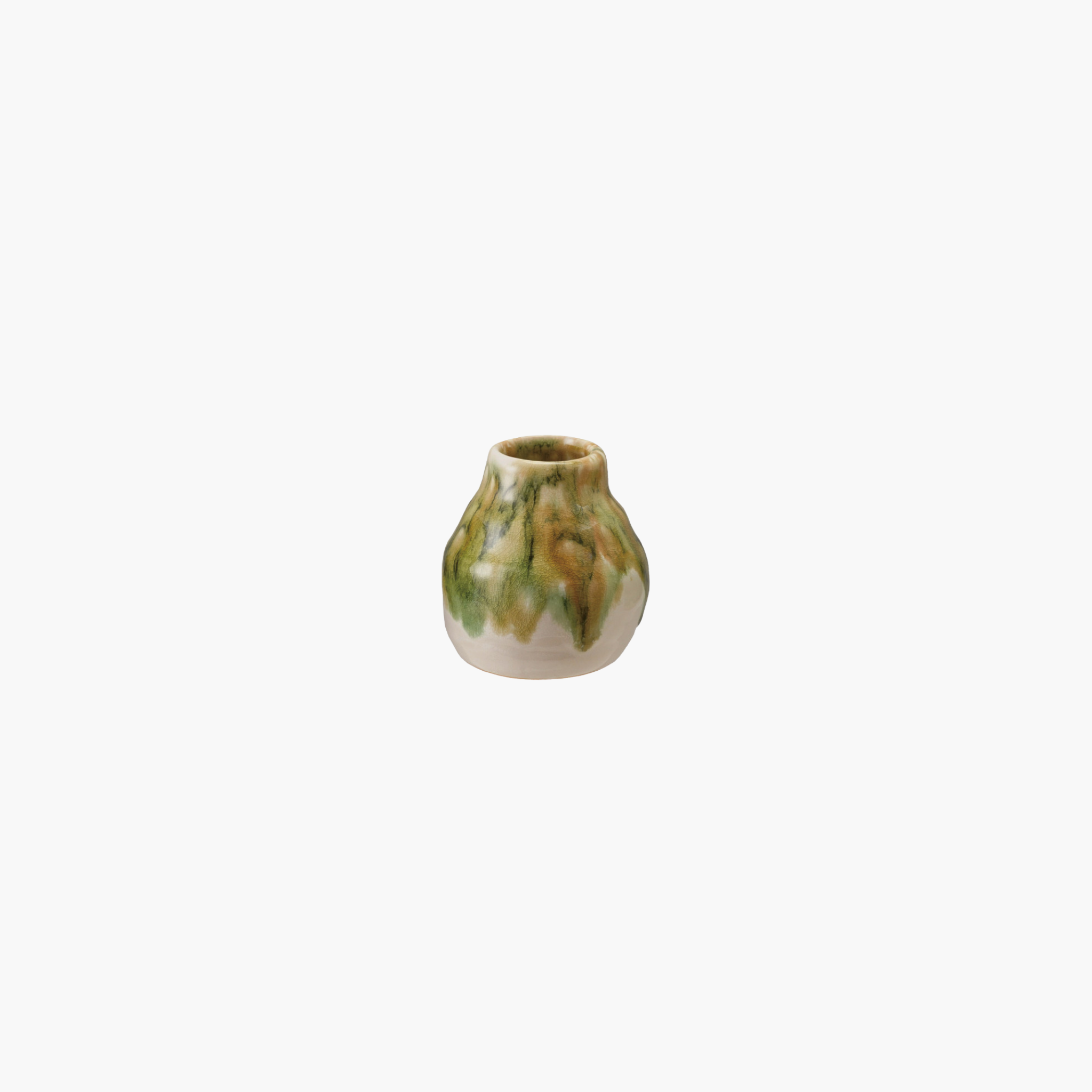 Green Organic Shaped Vases