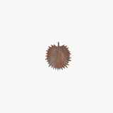 Dusty Rose Palm Frond Bowl