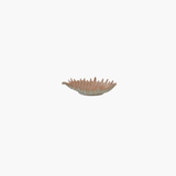 Dusty Rose Palm Frond Bowl