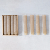 Cream Pleated Tapers